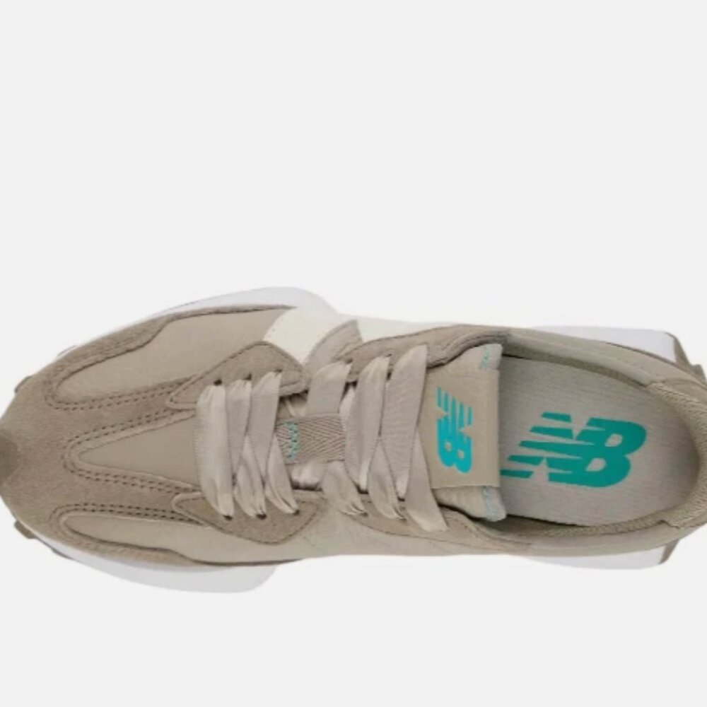 New Balance 327 LIMITED EDITION 2026 Womens Sneaker Shoes LEATHER Taupe size 9.5 - Picture 5 of 9